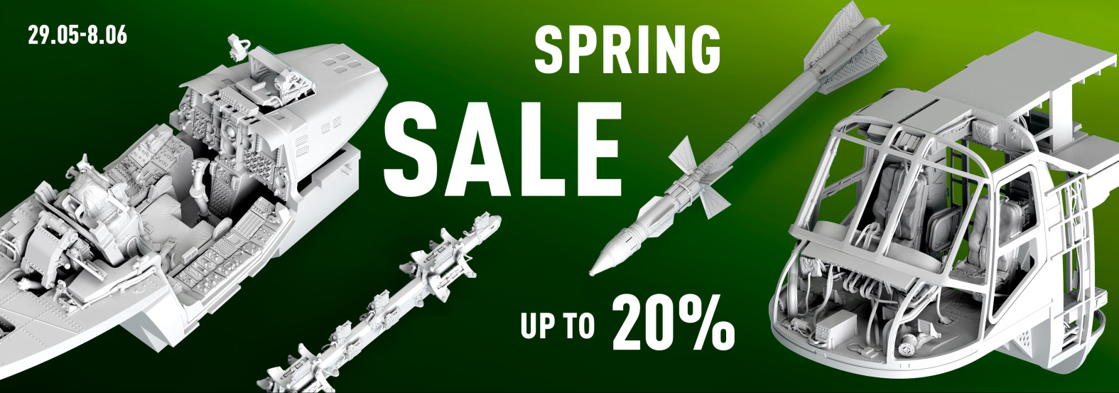 Scale Plastic Models Kits. Accessories and Resin Parts. Reskit online Store. Sale Discount. sale